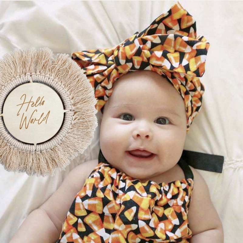 Thẻ Ghi Chú Hình Tròn Đánh Dấu Cột Mốc Phát Triển Theo Tháng Làm Quà Tặng Sinh Nhật Cho Bé