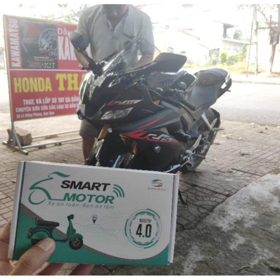 SMART MOTOR W1 (đã gồm sim free 24th) - Định vị, chống trộm Xe máy Viettel - mới 100%