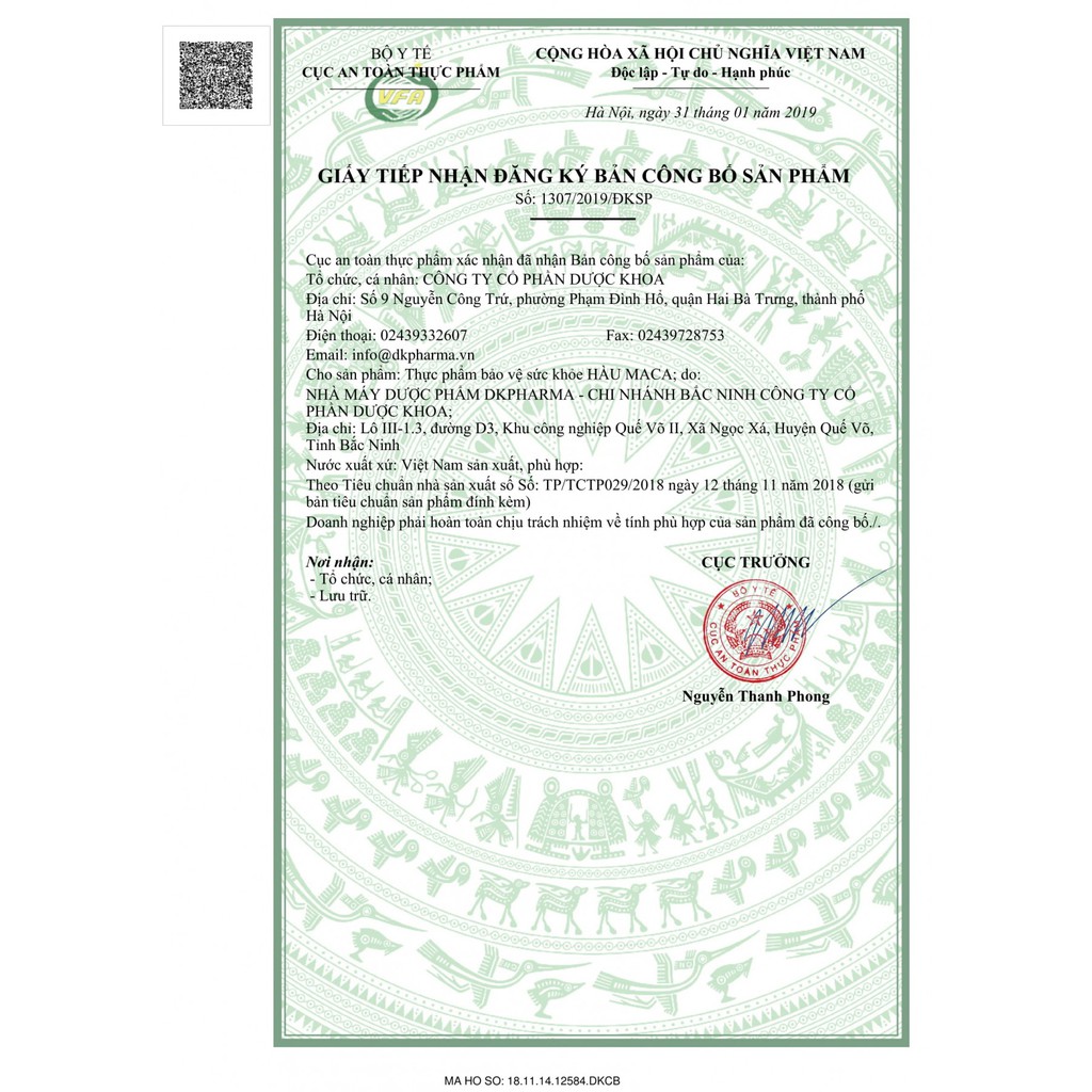 Hàu Maca  tăng thụ thai, hỗ trợ vô sinh - hiếm muộn, tăng thụ thai tự nhiên