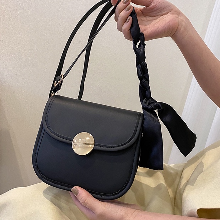 Túi xách nữ  𝑭𝑹𝑬𝑬𝑺𝑯𝑰𝑷 đeo chéo kẹp nách đẹp thời trang giá rẻ quai mix khăn nơ cao cấp