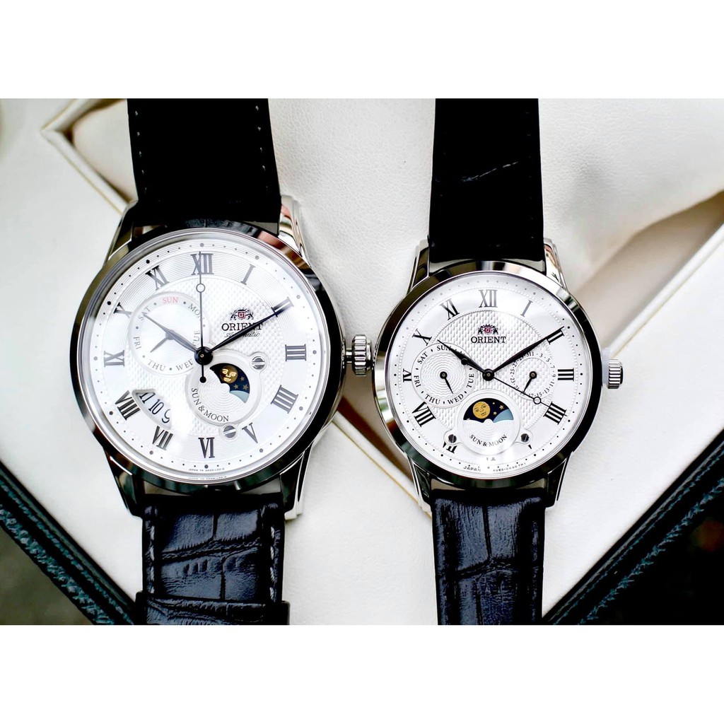 Đồng hồ cặp đôi nam nữ Orient SAK00002S0 gen 3&  RA-KA0006S00B