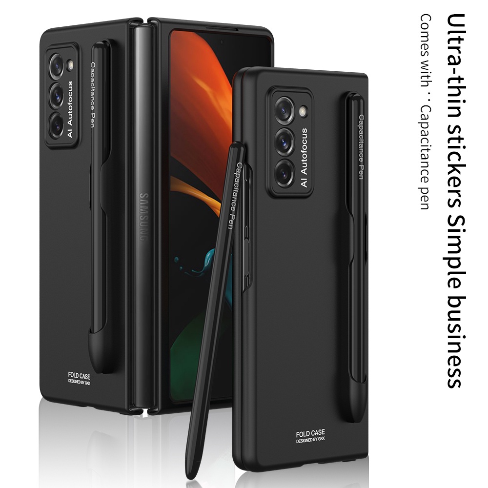 Ốp Điện Thoại Siêu Mỏng Bảo Vệ Toàn Diện Kèm Bút Cho Samsung Galaxy Z FOLD 2