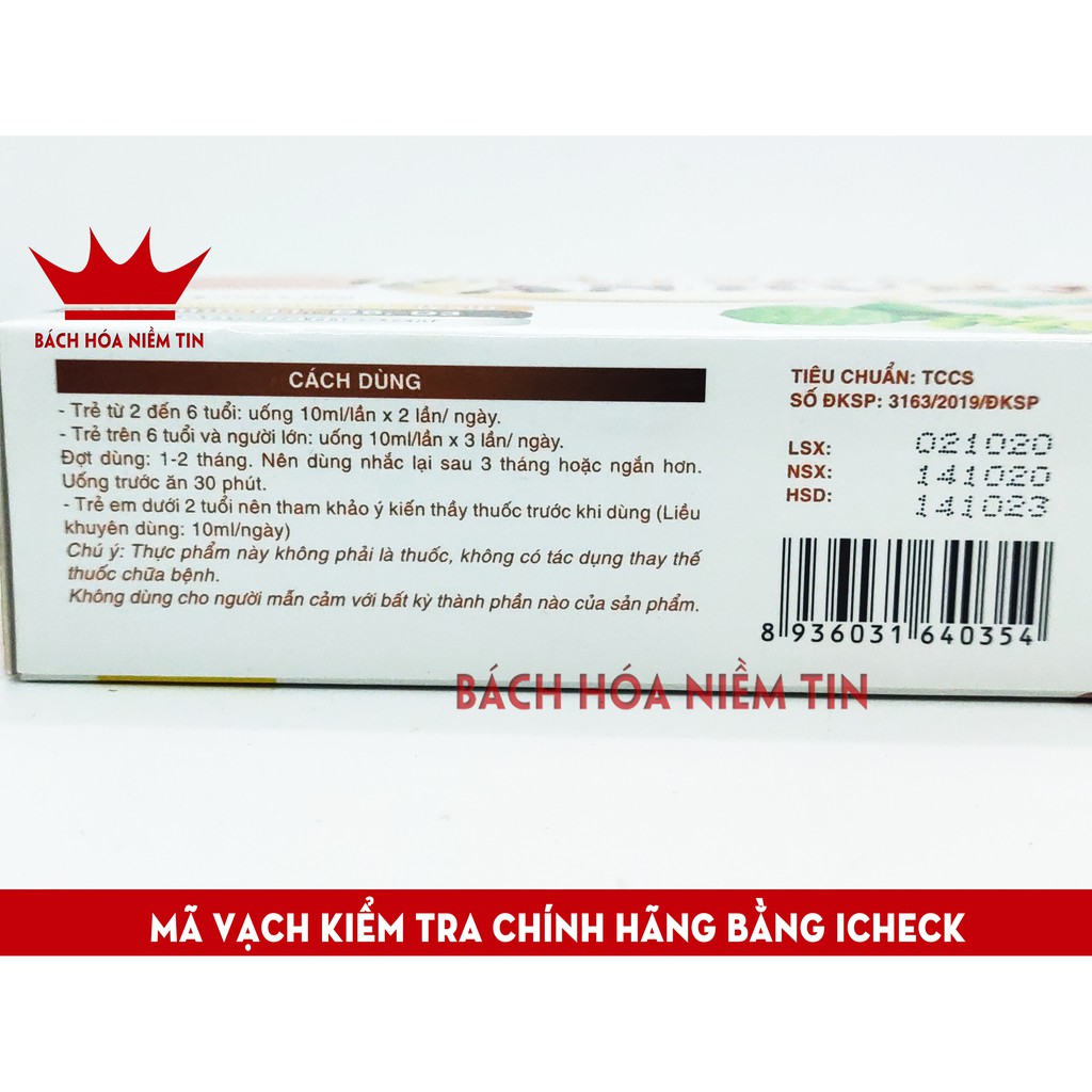 Yến ăn ngon An Hưng - bổ sung yến sào, lạc tiên, tâm sen và các vitamin giúp tiêu hóa khỏe, ăn ngon, tăng sức đề kháng