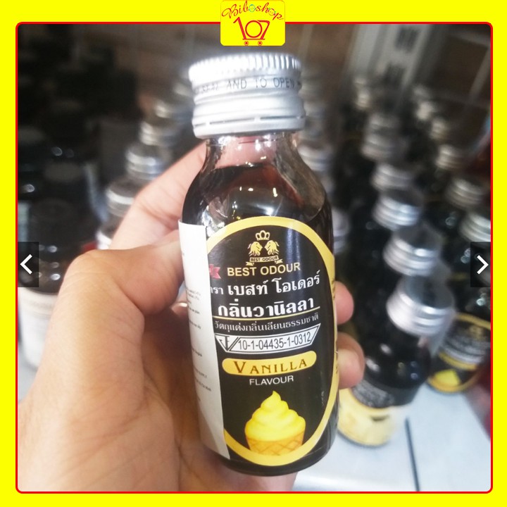 Tinh Chất Best Odour Hương Vanilla Thái Lan Chai 60ml