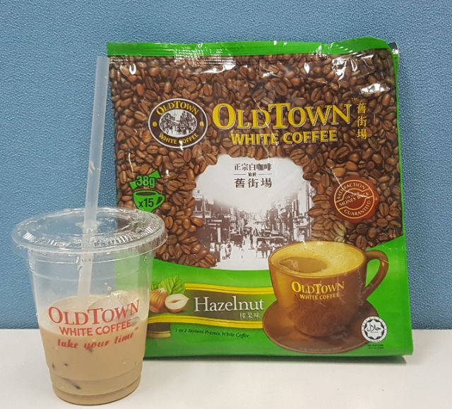 Oldtown white coffee Hazelnut Malaysia (hạt dẻ)