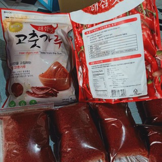 Ớt bột hàn quốc HEA CHAM dạng vảy làm kim chi