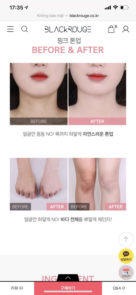 Kem dưỡng trắng, nâng tone da Black Rouge Haru Series Pink Tone Up Cream