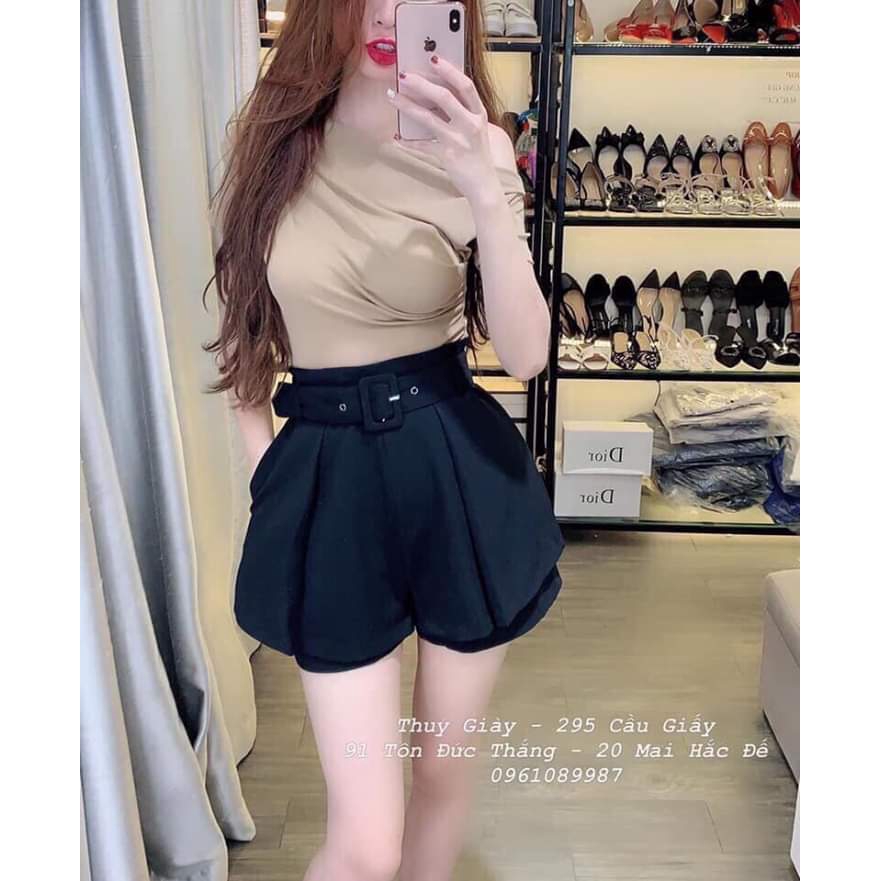 Quần đùi váy 2 tầng chất tuyết mưa dày dặn loại 1 đảm bảo chất lượng mã GT61