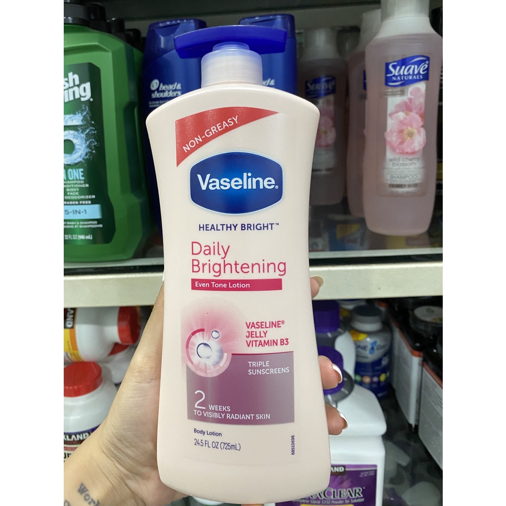 Sữa dưỡng thể Vaseline Mỹ 725ml