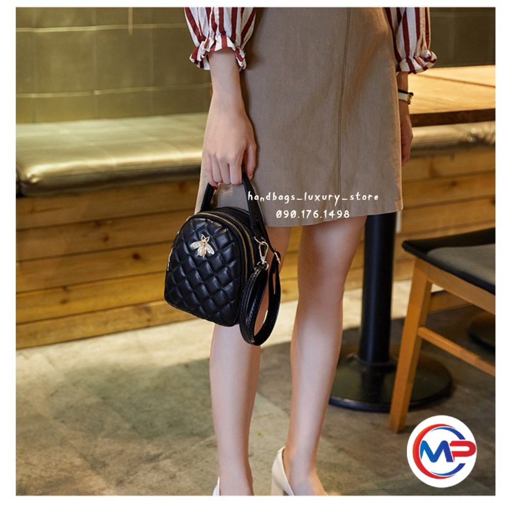Túi Xách Nữ ❤️FREESHIP❤️ Balo Con Ong Đeo 2 Dáng SPB 108
