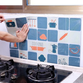 Giấy dán tường bếp xinh xắn chịu nhiệt chống nước