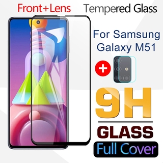 Kính Cường Lực Bảo Vệ Camera Trước Và Sau 2 Trong 1 Cho Samsung Galaxy M51 M31 M31S M30 M30S M21 M20 M11 M01S