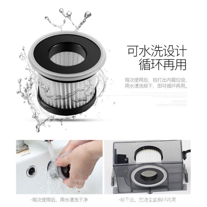 Lõi lọc Hepa cho máy hút bụi diệt khuẩn Deerma CM300, CM400, CM500, CM800, CM900