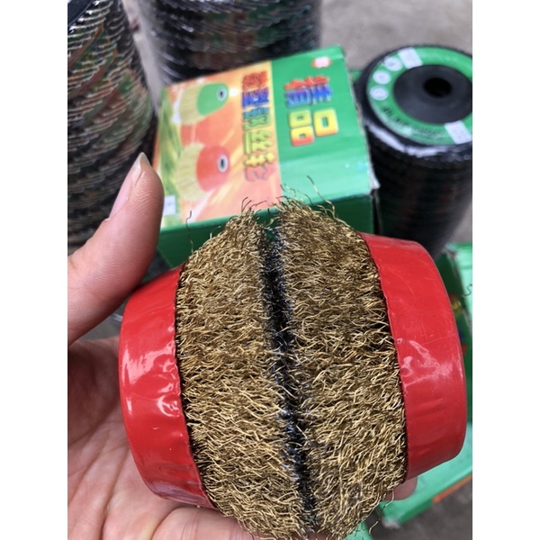 Chén cước chà sắt/đánh rỉ nắp đỏ
