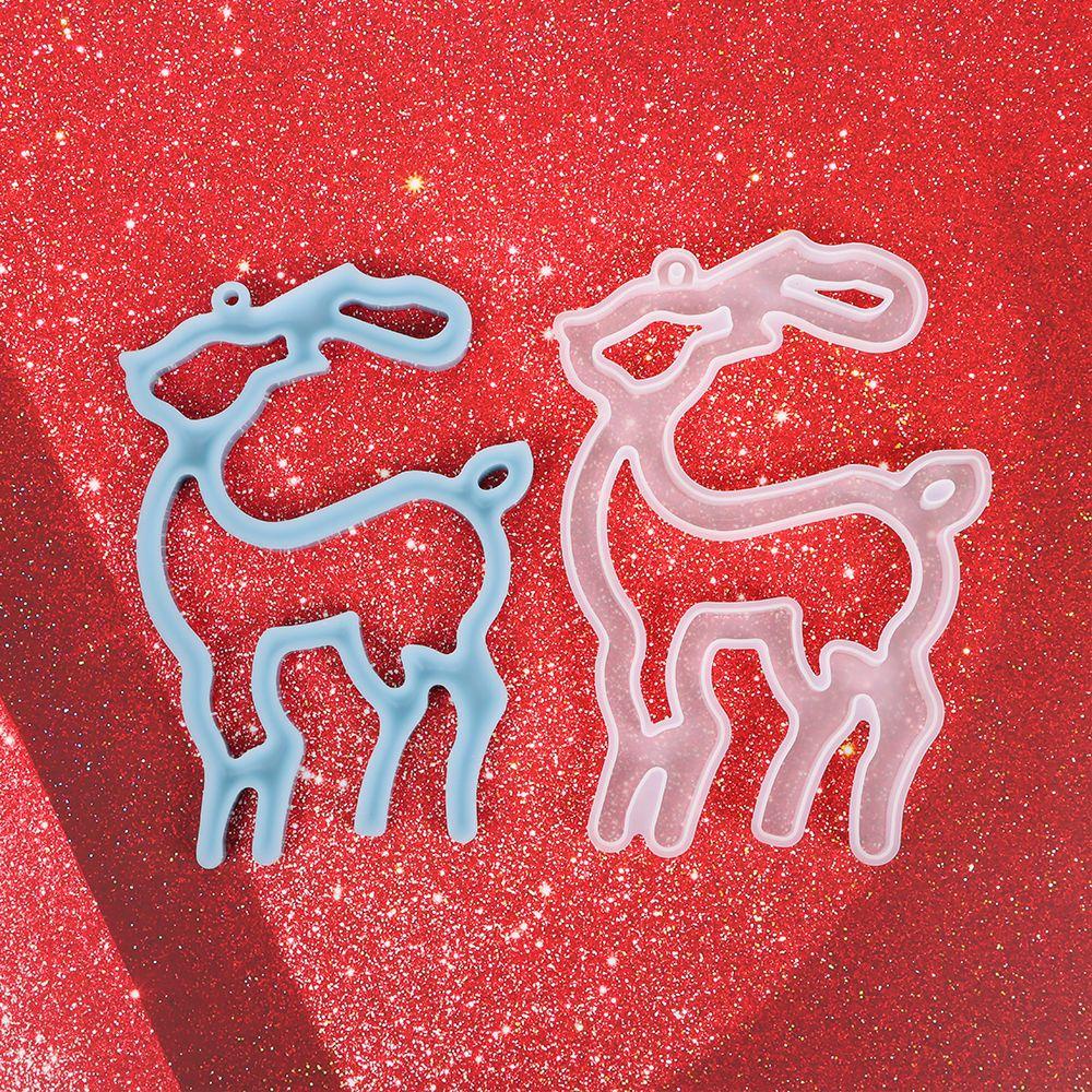 WTTLE Khuôn Silicone Làm Trang Sức Hình Chuông Tuyết