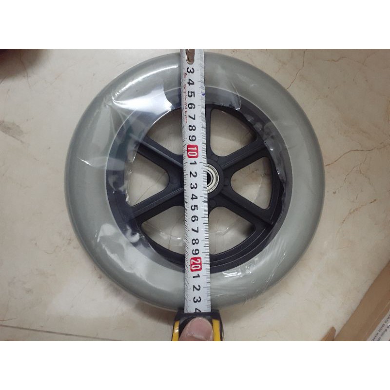 BÁNH TRƯỚC XE LĂN ĐIỆN -  Đường kính 18cm, 24cm (1 CHIẾC)