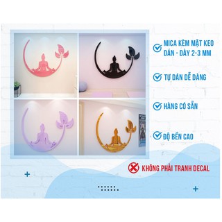 Tranh Dán Tường Mica 3D Trang Trí Phòng Tập Yoga Viện Thẩm Mỹ
