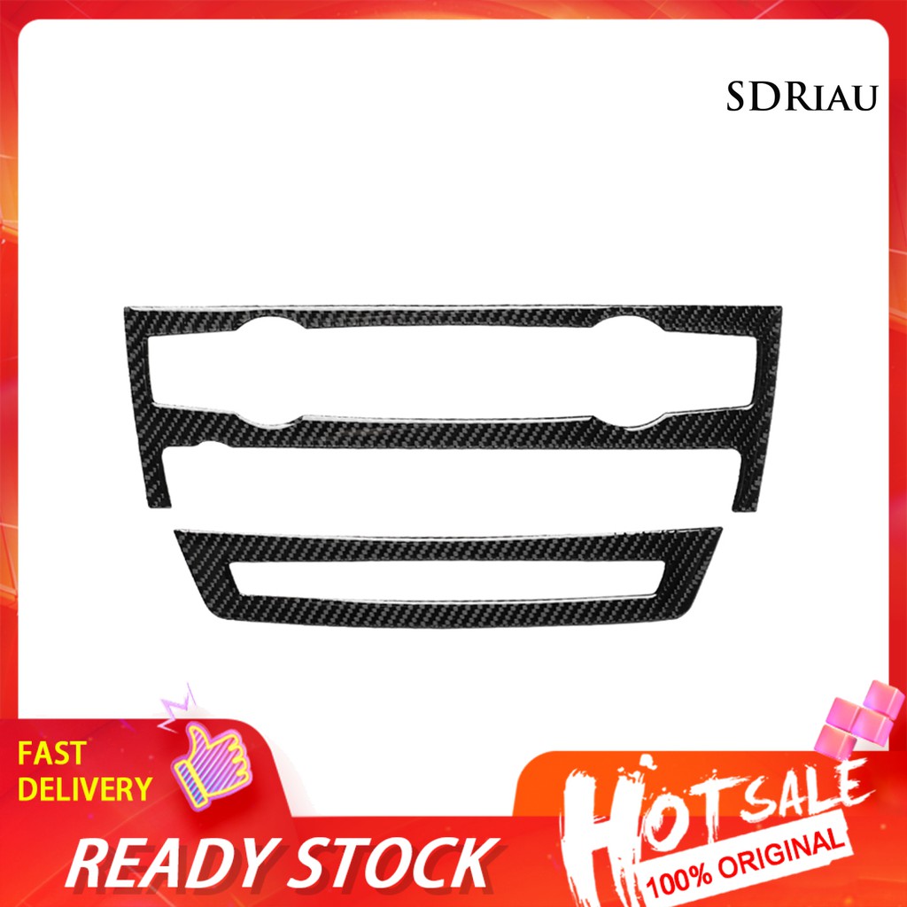 Set 2 Miếng Dán Trang Trí Máy Điều Hòa Xe Hơi Dành Cho Bmw E70 E71 X5 X6