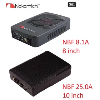 Sub trầm gầm ghế nakamichi 10 inch nbf25.0a và 8 inch nbf8.1a thương hiệu nhật bản