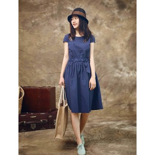 ĐẦM XÒE DENIM - MÃ 0494