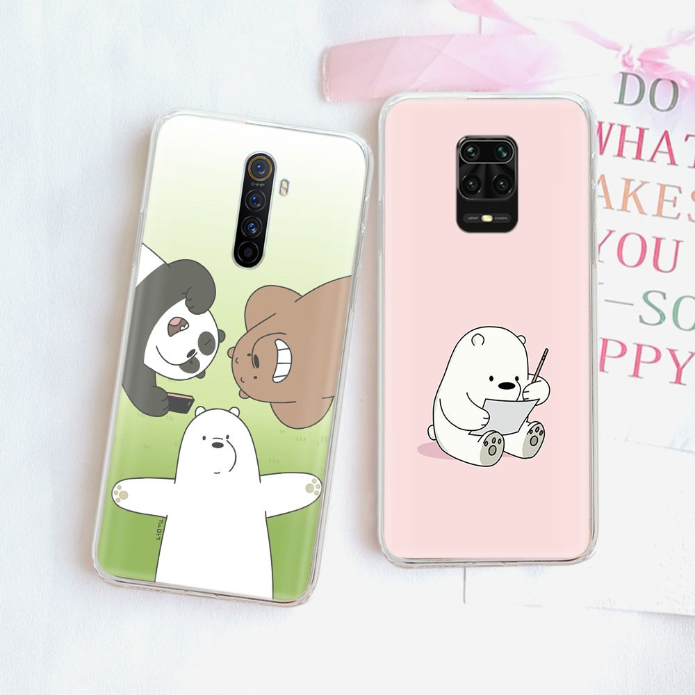 Ốp Điện Thoại Trong Suốt Hình We Bare Bear Ty42 Cho Lg G5 G6 G7 G8 Thinq K9 K11 Q60 V20 V30 V30S V35 V40