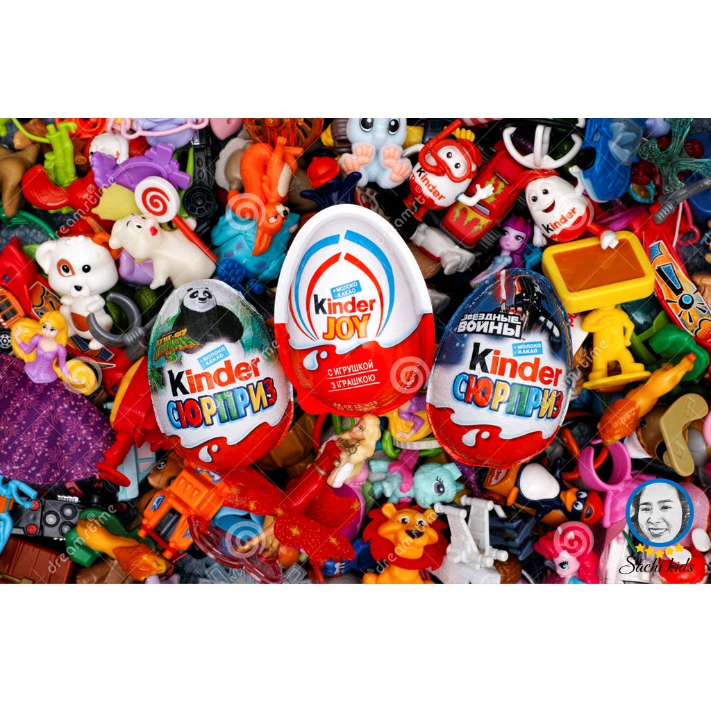 [THANH LÝ] Đồ chơi trong trứng Kinder Surprise, Kinder Joy nhập khẩu chính hãng, chất liệu nhựa ABS-Hết Date