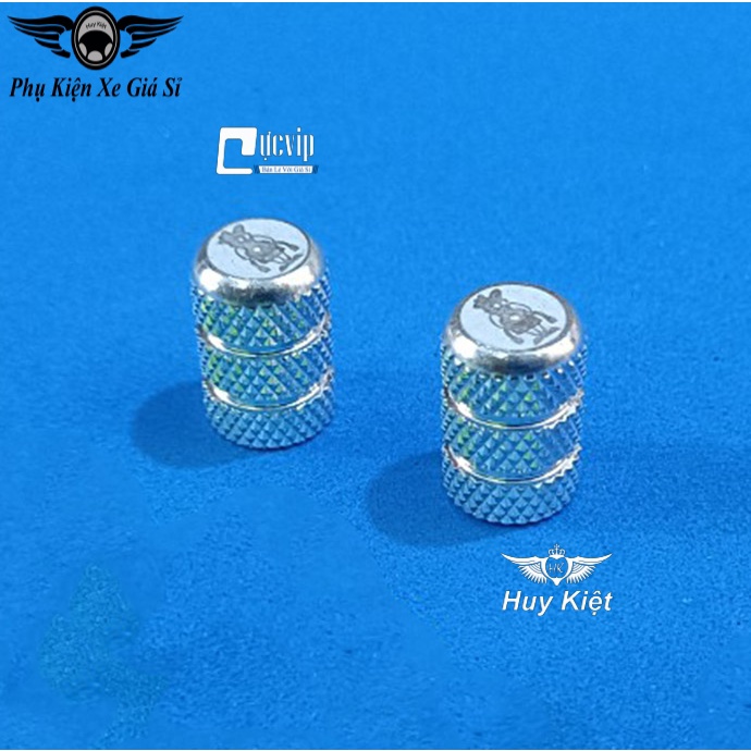 Bộ 2 Nắp Chụp Van Vòi Nhôm CNC K2 Gắn Mọi Loại Xe MS6134