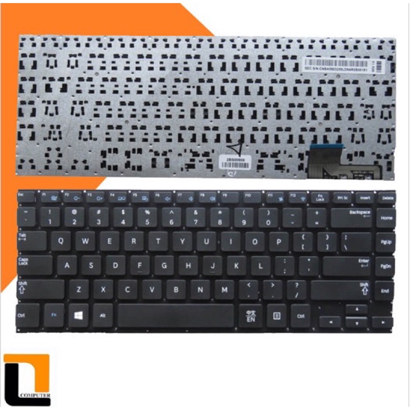 Bàn phím laptop Samsung NP530U3B NP530U3B NP530U3C NP535U3C NP540U3C (Cáp Ngắn)