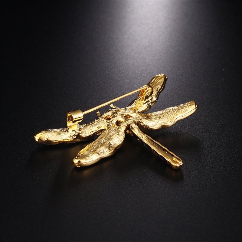 Ghim Cài Áo Hình Chuồn Chuồn Tráng Men Mới