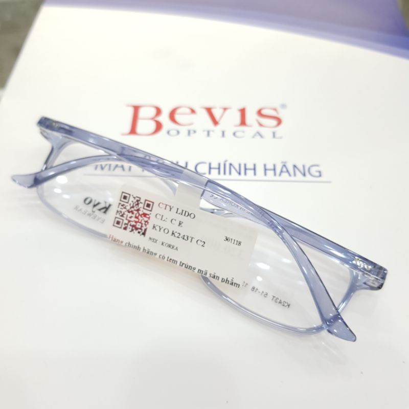 Gọng kính KYO Made in Korea chất liệu nhựa dẻo TR90 HÀNG CHÍNH HÃNG