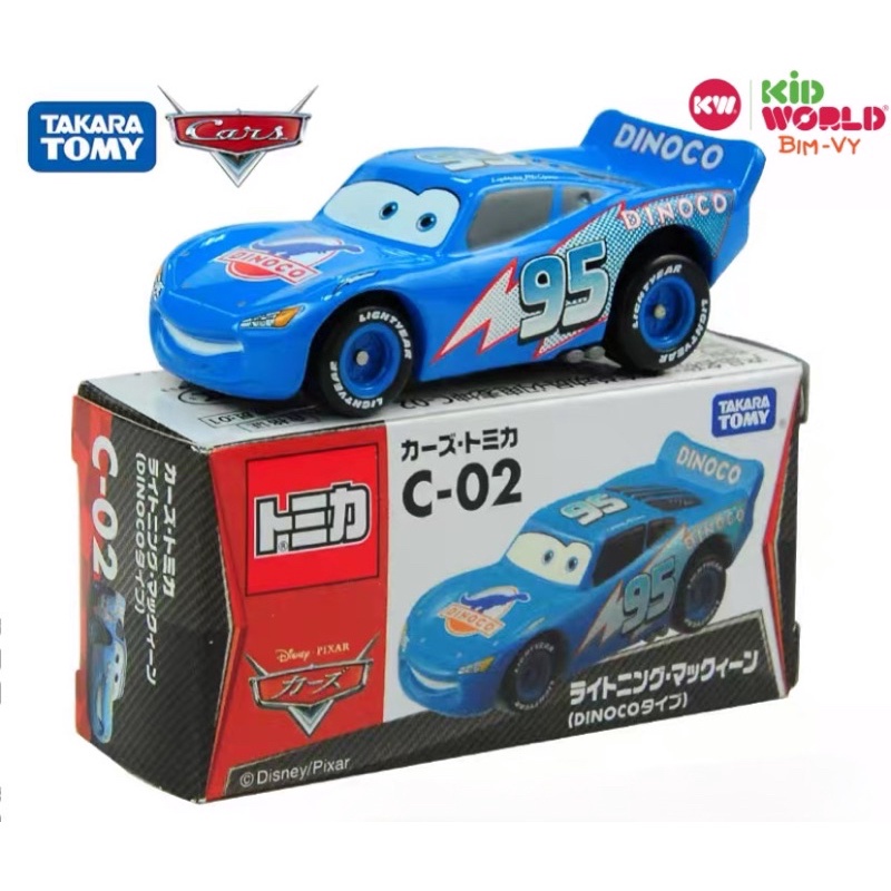 Xe mô hình Tomica Box Cars-Lightning McQueen C-02. MS: 719. Made in China.