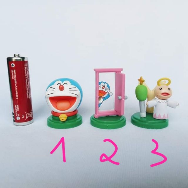 CHÍNH HÃNG Mô hình Đầu mèo ú Doremon Doraemon, Cửa thần kì, Bảo bối