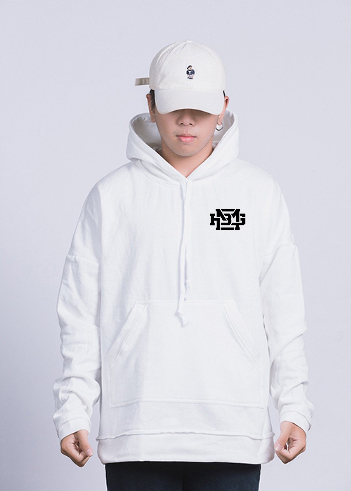 Áo Hoodie Nam Nữ Hàn Quốc Có Mũ In HNBMG