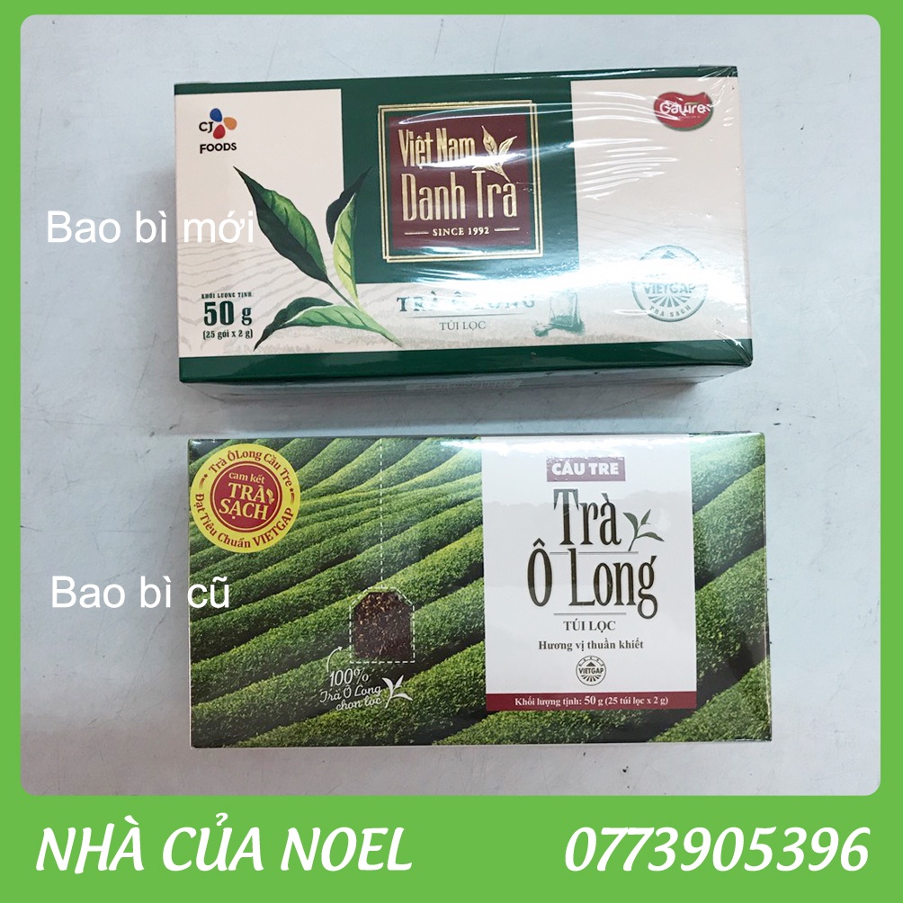 TRÀ OLONG TÚI LỌC CẦU TRE