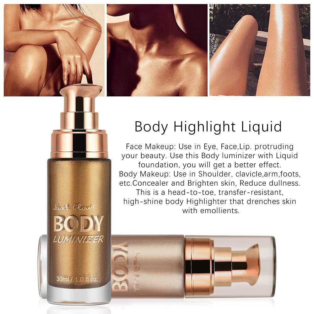 Nhũ bắt sáng toàn thân Glow Oil PHOERA™  Body Makeup Highlighter