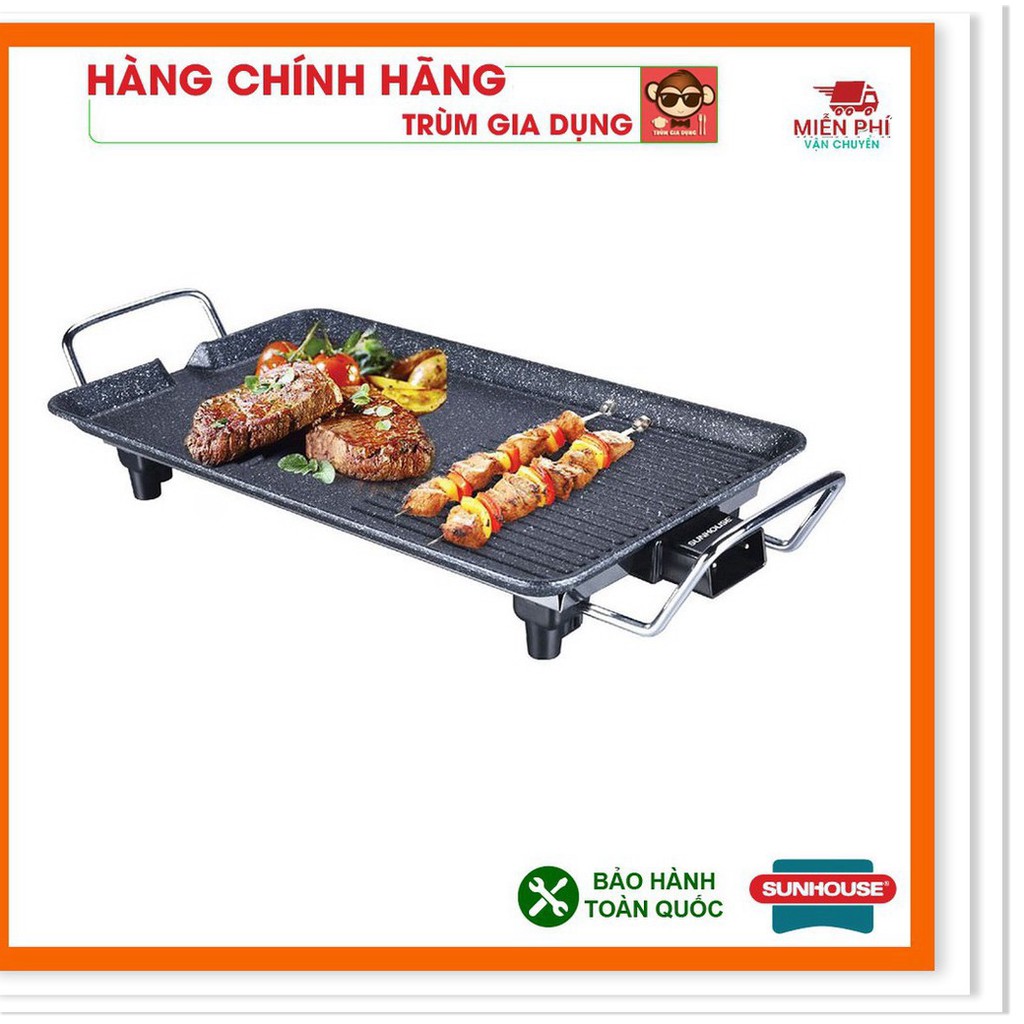 Bếp nướng điện SUNHOUSE SHD4607, Bếp nướng Sunhouse SHD4607 tốc độ nướng nhanh, tiết kiệm điện năng.