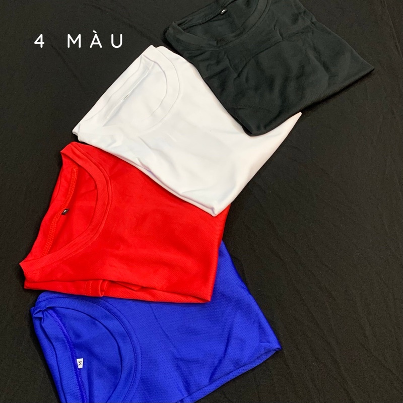 Áo Thun Trơn vải mè, sản xuất tại Việt Nam co giãn thấm hút tốt