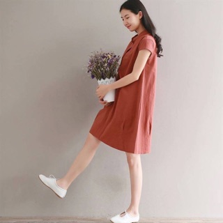 Đầm Bầu Dáng Suông Cao Cấp
