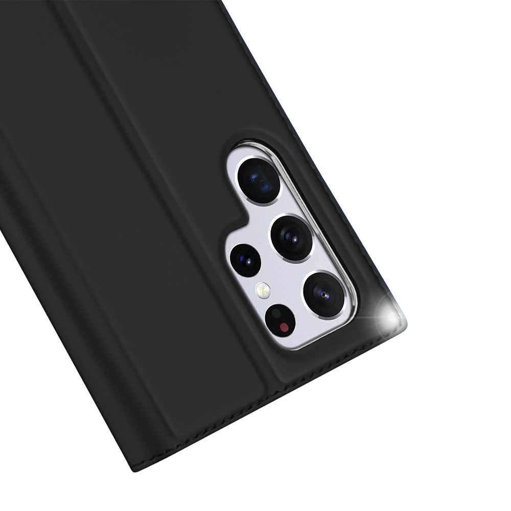 Bao Da Điện Thoại Dux Ducis Bằng PU Dạng Ví Nắp Lật Hít Nam Châm Có Ngăn Đựng Thẻ Và Giá Đỡ Cho Samsung Galaxy S22 Ultra S22 Plus S22 +