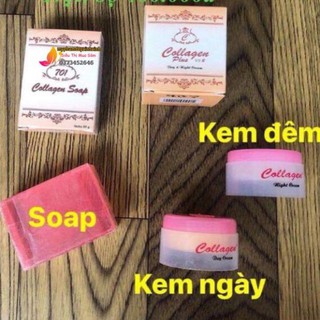 Bộ Kem COLAGEN PLUS VIT E DÙNG CHO DA NÁM _TÀN NHANG _ MỤN THÂM