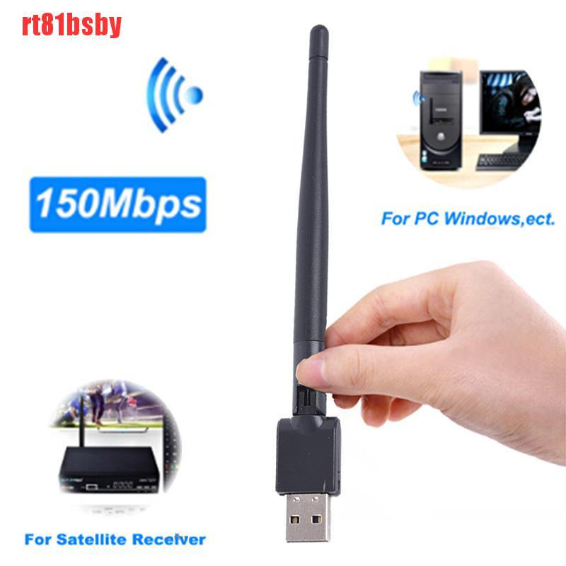 Usb Wifi Rt81Bsby) Mt7601 150mbp Usb Wifi Không Dây 802.11n / G / B Cho Dvb S2 Dvb T2