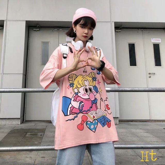 Áo phông Thuỷ thủ điện thoại chất tici H2B878