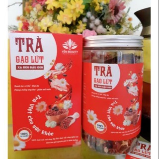 Trà Gạo Lứt Đậu Đen Xạ Đen Bình An