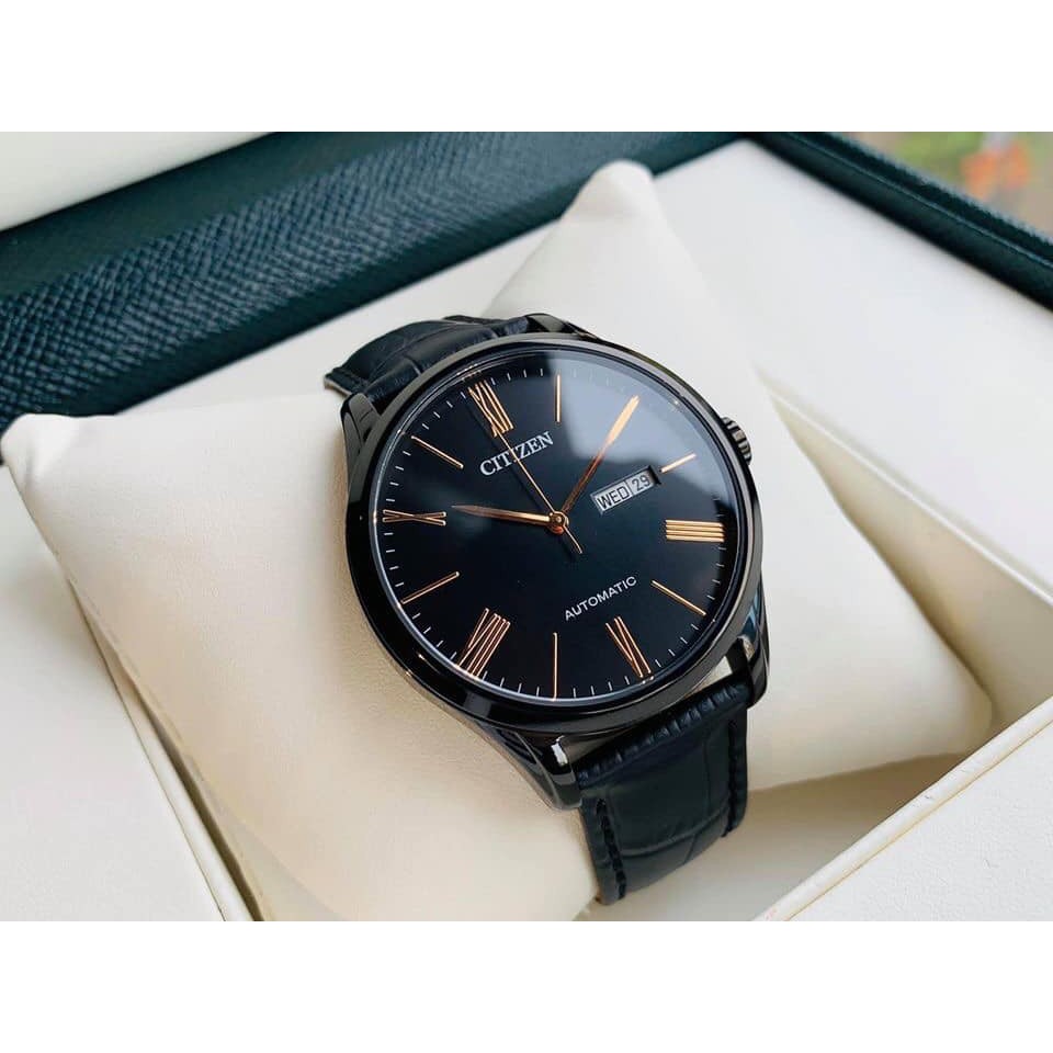 Đồng hồ nam Citizen NH8365-19F - Máy Automatic cơ tự động - Kính cứng