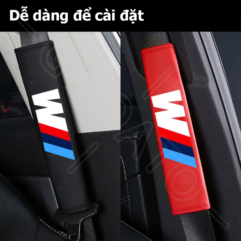 GTIOATO BMW M Da DâY Đai An ToàN Ô Tô CàI DâY An ToàN Ô Tô BọC DâY An ToàN Xe HơI Phụ KiệN Ô Tô Trang Trí Oto Phụ KiệN BêN Trong Ô Tô Cho BMW M M4 320I X5 318I X6 X7 Z4 X4 M3 X3 M8 325I 530I