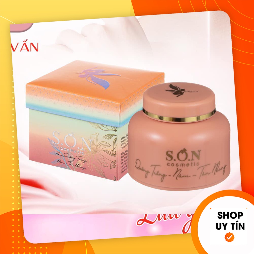 [Chính Hãng] Combo Kem Face SON Màu Tím Giảm Thâm Nám + Tinh Chất Dầu Mè + Sữa Rửa Mặt Chuối Collagen