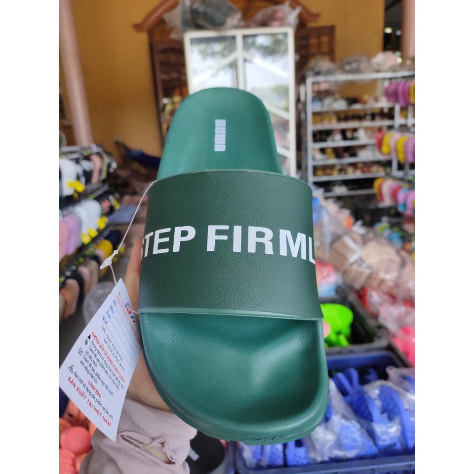 Dép quai ngang nam nữ  Duwa chất liệu eva nhẹ đế đúc chống mòn trơn trượt thoải mái đi nước