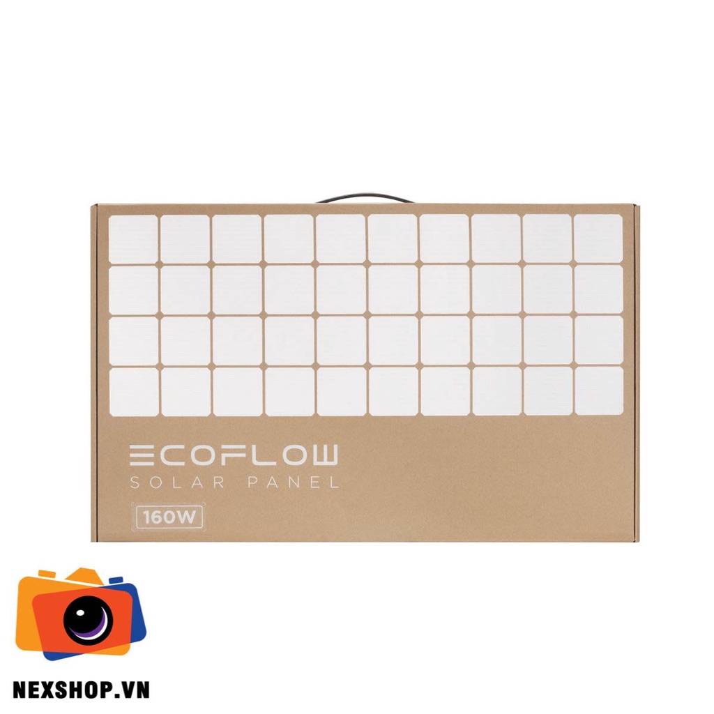 Tấm pin năng lượng mặt trời gập gọn EcoFlow 160W Solar Panel | Chính hãng | BH 12 Tháng​  Di động & Có thể gập lại Tấm p