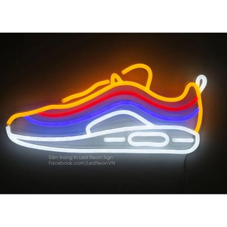 Đèn trang trí hình đôi giáy Mẫu 3 [Đèn Led Neon Sign uốn chữ, uốn hình theo yêu cầu]