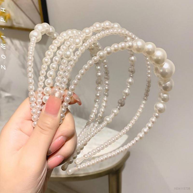 Cài tóc ngọc trai phong cách Hàn Quốc cổ điển đơn giản thời trang cho nữ